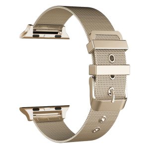 Gold Milanese Buckle Strap for Apple Watch 42/44/45mm